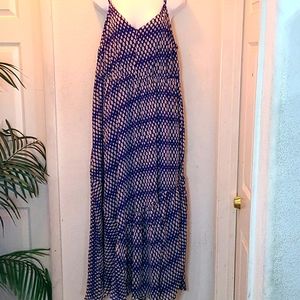 Lane Bryant Blue Maxi Dress
